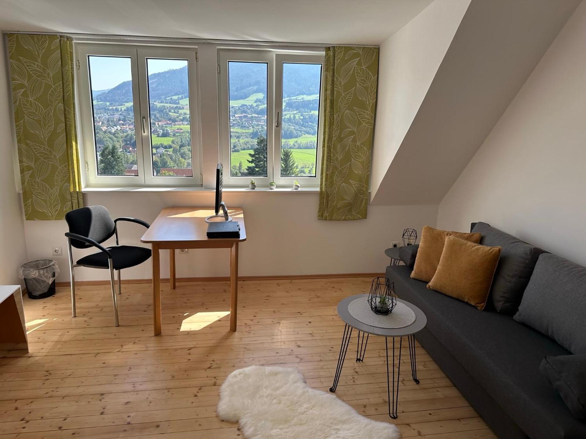 Ferienwohnung Panoramablick Scheifling Lind bei Scheifling Exterior foto