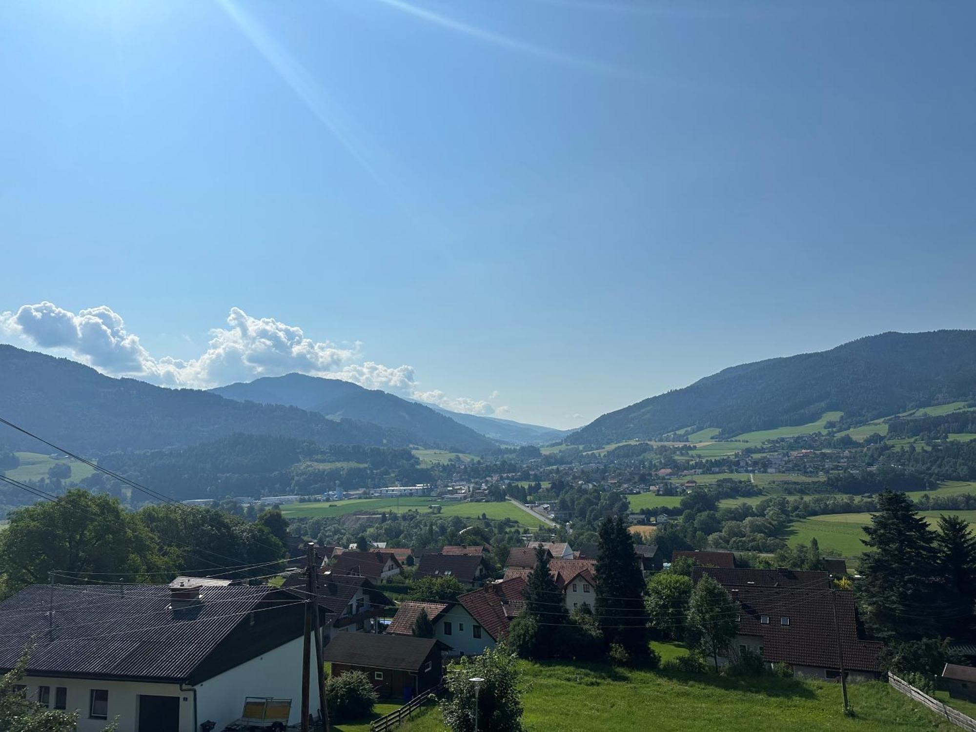 Ferienwohnung Panoramablick Scheifling Lind bei Scheifling Exterior foto