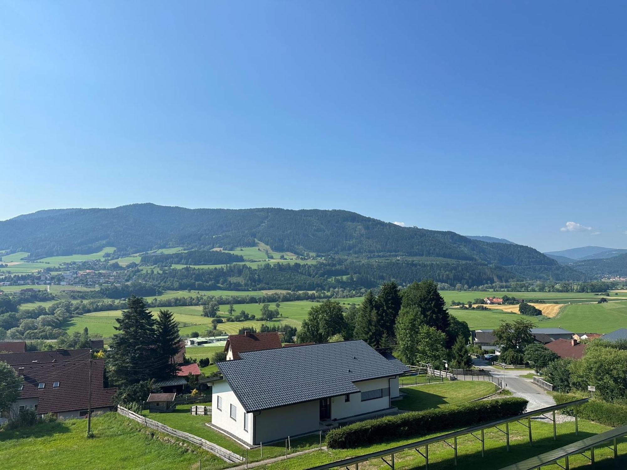 Ferienwohnung Panoramablick Scheifling Lind bei Scheifling Exterior foto