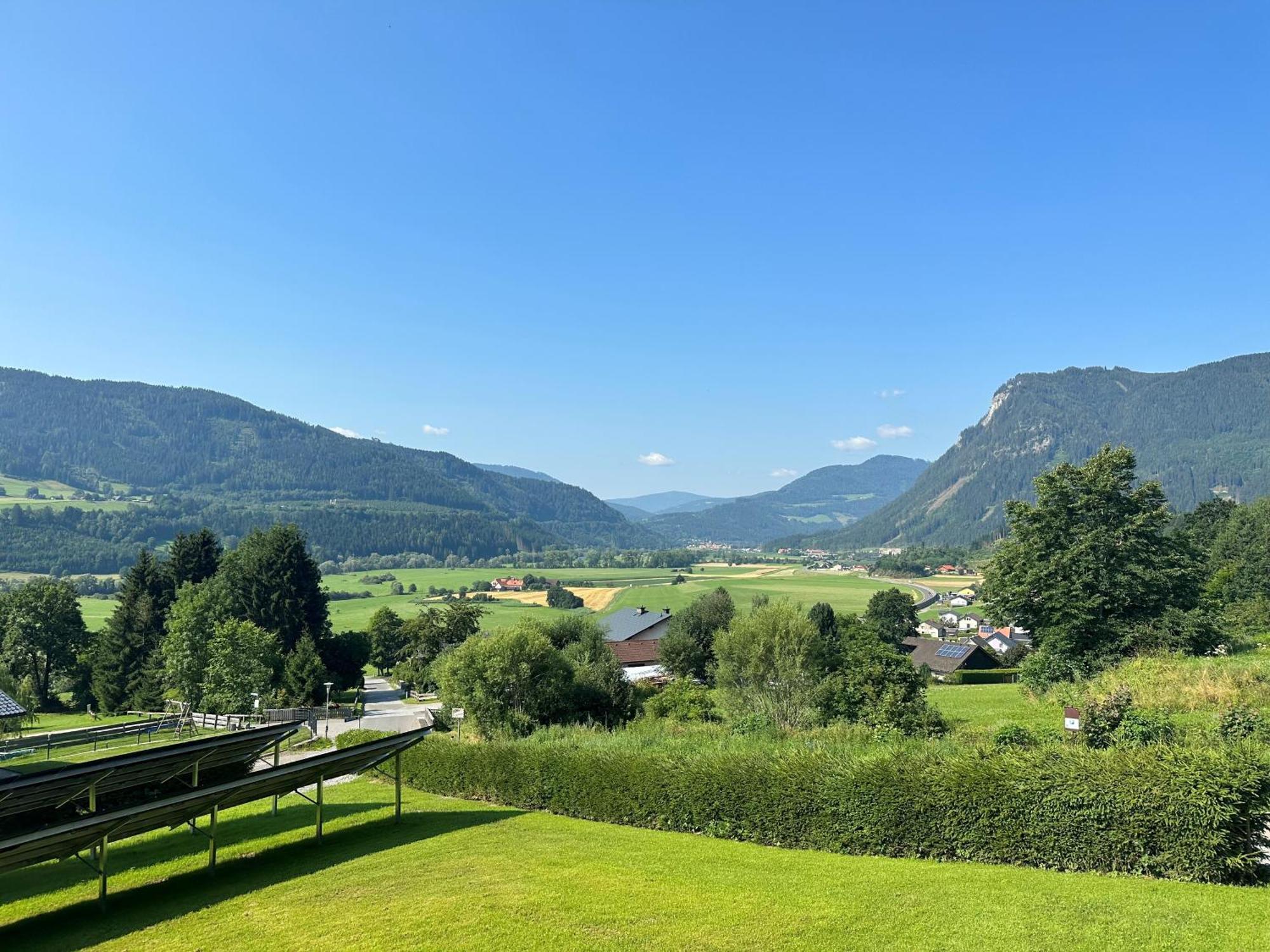Ferienwohnung Panoramablick Scheifling Lind bei Scheifling Exterior foto